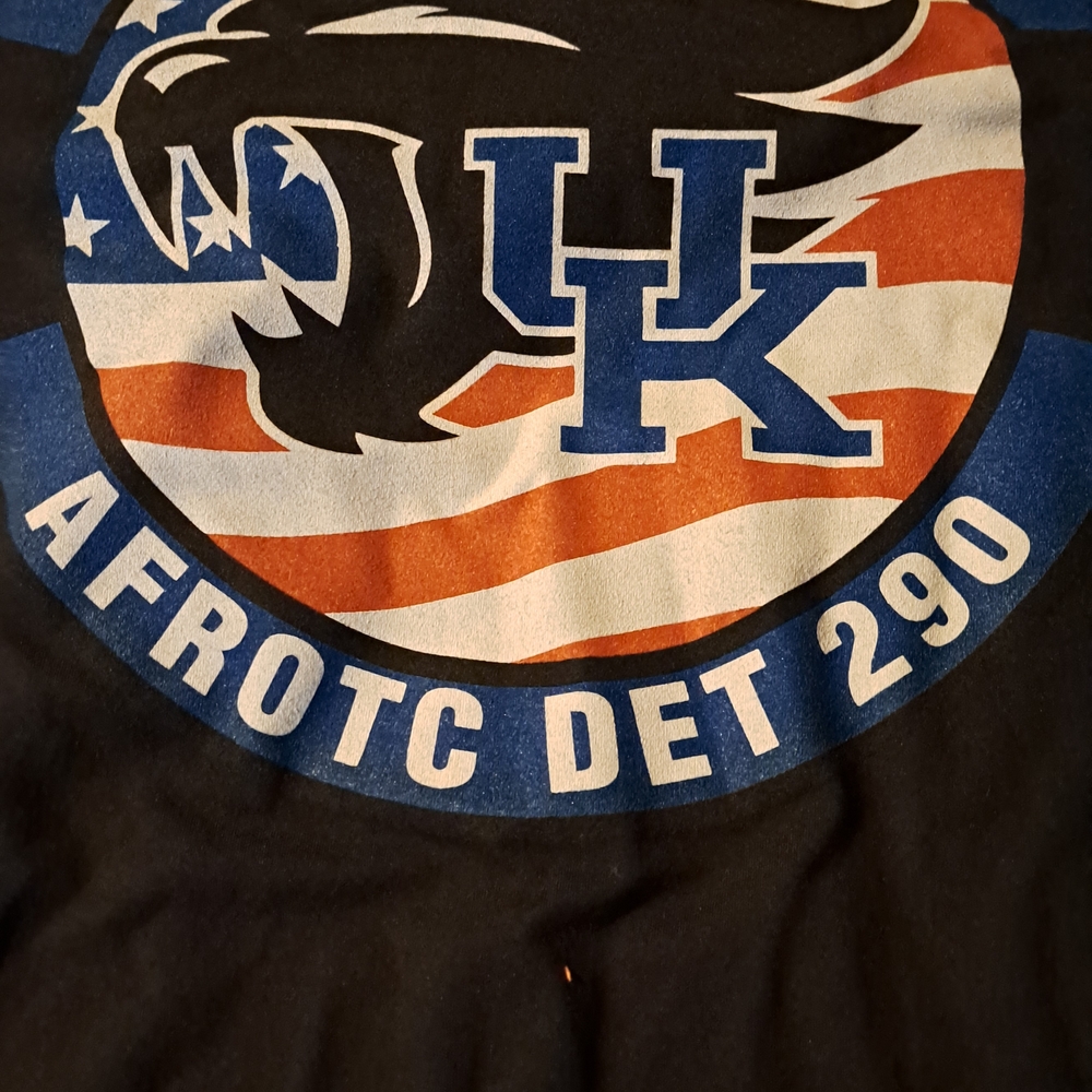 Kentucky Wildcats Afrotc Logo Mens XL Polo Shirt Black Unworn Puma With Tags - Picture 4 of 12